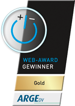 ARGE DV Web-Award Gold